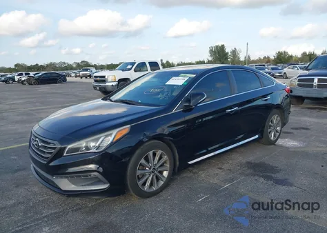 2016 Hyundai Sonata Limited из США, поврежденный, VIN 5NPE34AF3GH403975